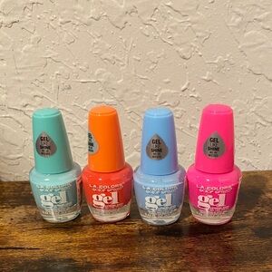 LA Colors Gel Nail Polish Set of 4